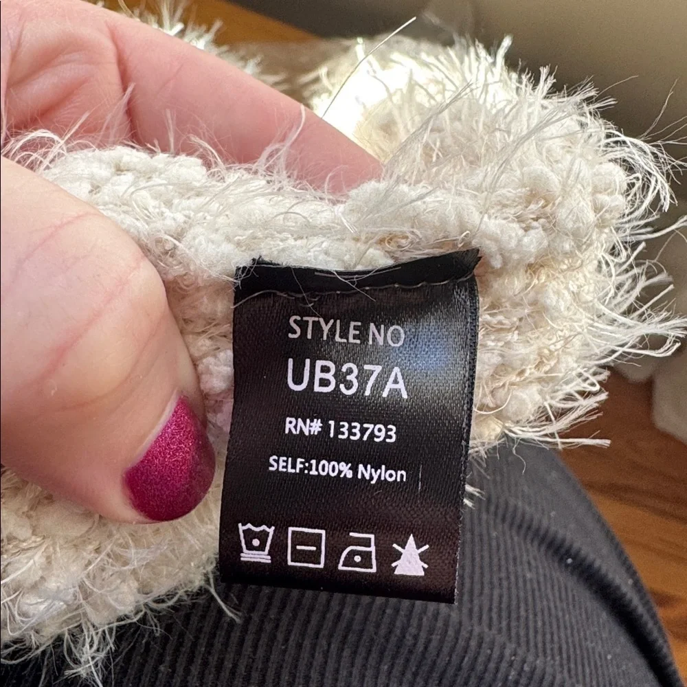 POL Fuzzy Mohair Duster Open Cardigan Size Medium - Picture 5 of 7